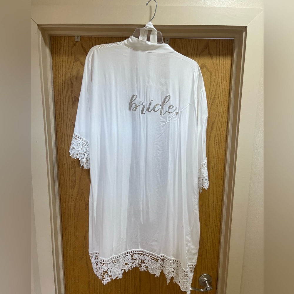 White Bride robe